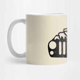 Jeep Grill Vintage Mug